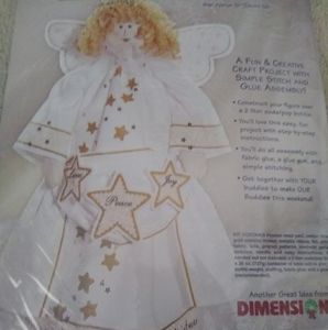 👼CRAFT KIT: Bottle Buddies. White Angel